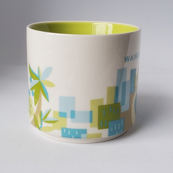 Starbucks WAIKIKI Hawaii 2015 You Are Here Collection Coffee Mug Cup - Picture 3 of 9